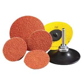 Blaze Speed-Lok TR Coated-Cloth Discs, Ceramic, 2 in Dia., 36 Grit, Type 3