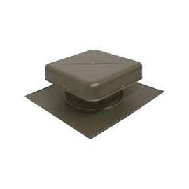 LOMANCO LomanCool 550WB Static Vent, 15-3/8 in OAW, 50 sq-in Net Free Ventilating Area, Aluminum, Weathered Bronze