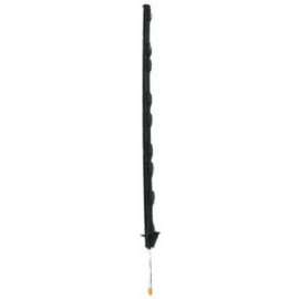48" BLK Step-In Post
