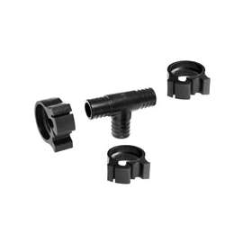 Flair-It PEXLOCK 30769 Pipe Tee with Clamp, 1 in, Black, 100 psi Pressure