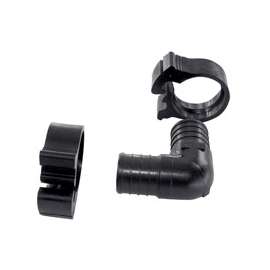 Flair-It PEXLOCK 30770 Pipe Elbow, 1 in, 90 deg Angle, Black, 100 psi Pressure