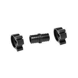 Flair-It PEXLOCK 30771 Coupling, 1 in, Black, 100 psi Pressure