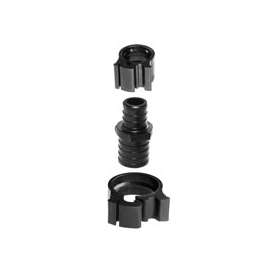 Flair-It PEXLOCK 30773 Reducing Coupling, 1 x 3/4 in, Black, 100 psi Pressure