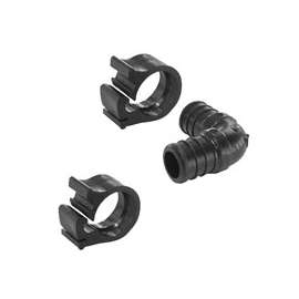 Flair-It PEXLOCK 30806 Pipe Elbow, 3/4 in, 90 deg Angle, Black, 100 psi Pressure