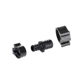 Flair-It PEXLOCK 30845 Reducing Coupling, 3/4 x 1/2 in, Black, 100 psi Pressure
