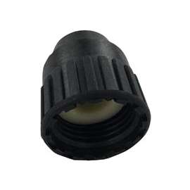 Flair-It 30860 Pipe Cap, 1/2 in, PEX, Black