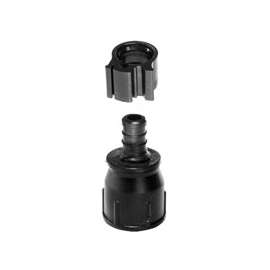 Flair-It PEXLOCK 30865 Pipe Adapter, 1/2 x 7/8 in, Ballcock, Polysulfone, Black, 100 psi Pressure