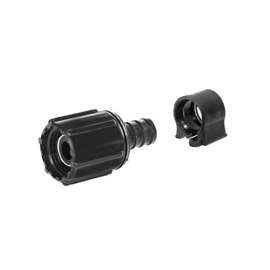 Flair-It PEXLOCK 30873 Swivel Pipe Adapter, 1/2 in, BSPT, Polysulfone, Black, 100 psi Pressure