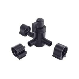 Flair-It 30914 Bypass Valve, 1/2 x 1/2 x 1/2 in Connection, PEX, 100 psi Pressure, Polysulfone Body