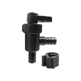 Flair-It 30884 Stop Valve, 1/2 x 1/2 in Connection, 100 psi Pressure, Polysulfone Body