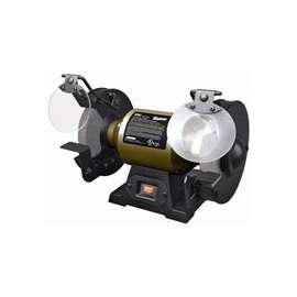 ROCKWELL Shop RK7867 Bench Grinder, 120 V, 2 A, 3/4 in Arbor/Spindle, 6 in Dia Wheel, 3450 rpm Speed