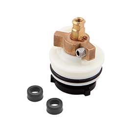 DELTA RP1991 Faucet Stem Unit, Stainless Steel, Brass, 7-1/2 in L, For: Delta 1600 Series Tub/Shower Faucets