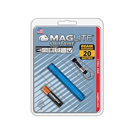 MagLite K3A116 Flashlight, Incandescent Lamp, Alkaline Battery, Blue