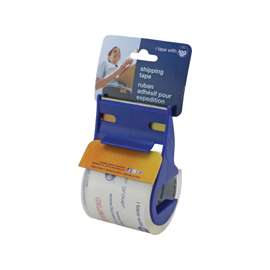 IPG 3196 Shipping Tape, 17.5 yd L, 2 in W, Polypropylene Backing, Clear