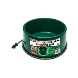 FARM INNOVATORS P-60 Pet Bowl, 1.5 gal Volume, Green