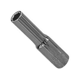 Vulcan MT6485908 Drive Socket, 1/4 in Socket, 1/4 in Drive, 6-Point, Chrome Vanadium Steel, Chrome