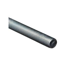 Stanley Hardware N179-572 Threaded Rod, 1-8 Thread, 36 in L, A Grade, Steel, Zinc, UNC Thread