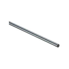 Stanley Hardware 4005BC Series N179-796 Rod, 7/16 in Dia, 36 in L, Steel, Zinc