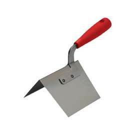 Marshalltown OS751 Corner Trowel, Stainless Steel Blade, Comfort Grip Handle
