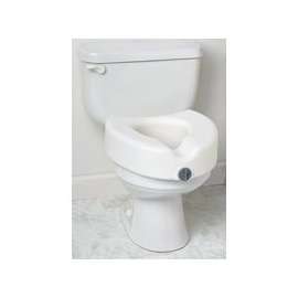 CURAD MDS80314 Locking Toilet Seat, 350 lb