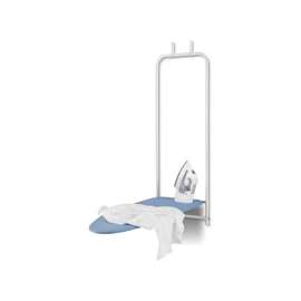 Honey-Can-Do BRD-01350 Ironing Board, 42 in L x 14 in W Board, Blue/White Board