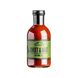 Traeger SAU026 Sweet and Heat Barbecue Sauce, 16 oz Bottle