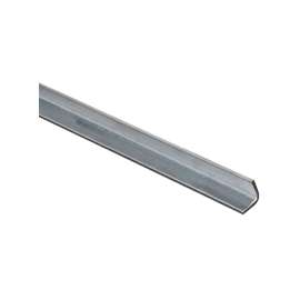 Stanley Hardware 4010BC Series N179-895 Angle Stock, 3/4 in L Leg, 36 in L, 0.12 in Thick, Steel, Galvanized