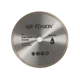 M-D 48088 Replacement Circular Saw Blade, 7 in Dia, Diamond Cutting Edge, 5/8 in Arbor