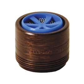 Danco 10479 Faucet Aerator, 15/16-27 x 55/64-27 Male x Female Thread, Brass, Oil Rubbed Bronze, 1.5 gpm