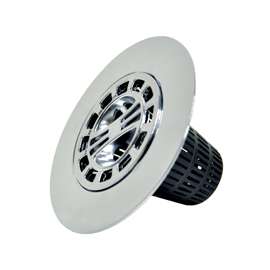 Danco 10529 Shower Drain Cover, Plastic/Stainless Steel, Chrome, For: Standard 3 in Stand-Alone Shower Enclosures