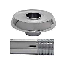 Danco 10765 Flange Set, 2-7/8 in OD, Metal, Chrome Plated