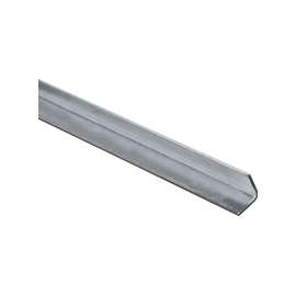 Stanley Hardware 4010BC Series N179-937 Angle Stock, 1 in L Leg, 48 in L, 0.12 in Thick, Steel, Galvanized