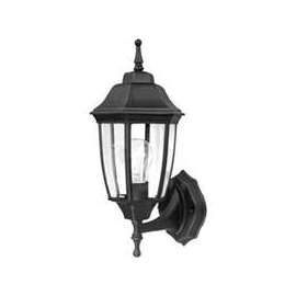 Boston Harbor HL-018B-RB Outdoor Wall Lantern, 120 V, 60 W, Type A Lamp, Aluminum Fixture, Rustic Brown