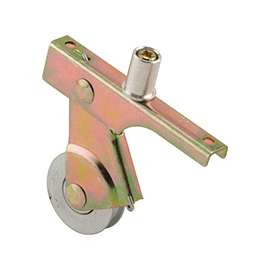 Prime-Line B702 Sliding Screen Door Roller, 1 in Dia Roller, 1/4 in W Roller, Steel