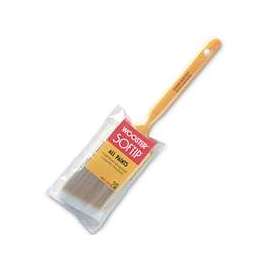 WOOSTER Q3208-1 Paint Brush, 1 in W, 2-3/16 in L Bristle, Nylon/Polyester Bristle, Beaver Tail Handle