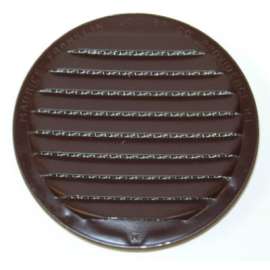 4PK 4" BRN Mini Louver