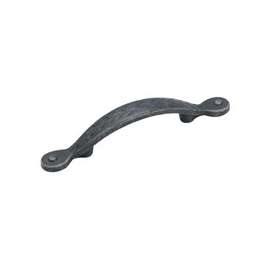 Amerock BP1580WID Cabinet Pull, 1 in Projection, Zinc, Wrought Iron Dark