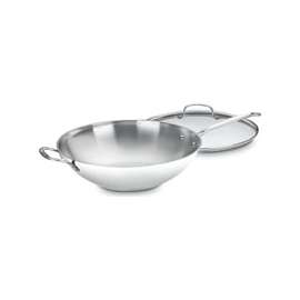 Cuisinart Chef's Classic 726-38H Stir-Fry Pan, Stainless Steel