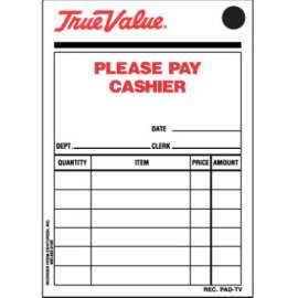 TV 5PK Pay Cashier Pad