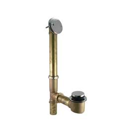 Keeney 612RB Bath Drain Assembly, Brass, Chrome