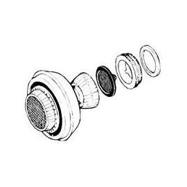 Plumb Pak PP800-51 Faucet Aerator, 15/16-27 x 55/64-27 Male x Female Thread