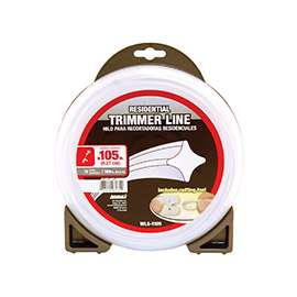 ARNOLD WLS-1105 Trimmer Line, 0.105 in Dia, 180 ft L, Nylon