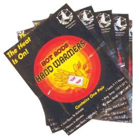 Hot Rods Hand and Foot Warmers, Hand Pad, White