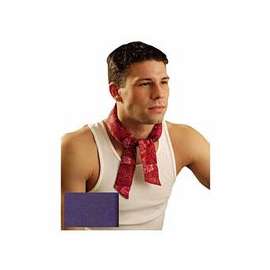 MiraCool Neck Bandanas, 2 in X 34 in, Navy