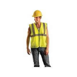 Class 2 Solid Vests, Large/XLarge, Hi-Viz Yellow