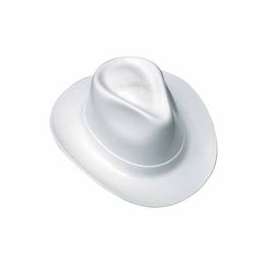 Vulcan Cowboy Hard Hats, Ratchet, White
