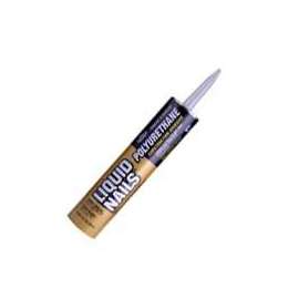 Liquid Nails LN-950 Polyurethane Adhesive, Tan, 10 oz Cartridge