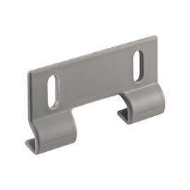Prime-Line M 6191 Shower Door Bottom Hook Guide, Plastic, Gray, For: Keystone Tub Enclosures