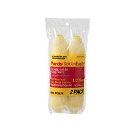 Purdy Golden Eagle 140605063 Paint Roller Cover, 1/2 in Thick Nap, 6-1/2 in L, Polyester Cover
