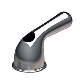Danco 80023 Diverter Handle, Zinc, Chrome Plated, For: Single Handle Tub and Shower Faucets